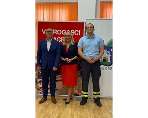 Uoči Svjetskog dana srca u sjedištu Javne vatrogasne postrojbe Grada Zagreba održana javnozdravstvena akcija